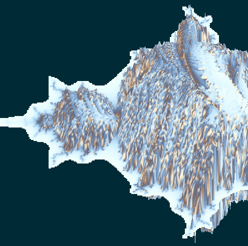 A 3D mandelbrot like