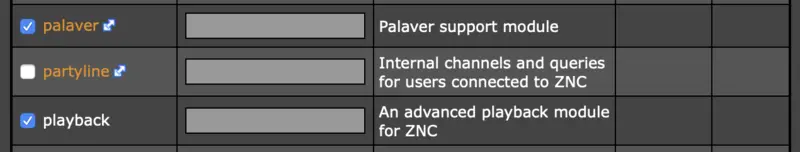 ZNC Modules